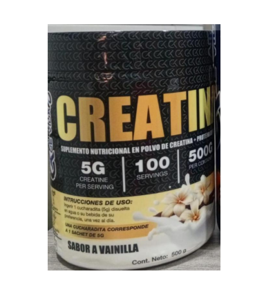 Creatina en Polvo Vainilla